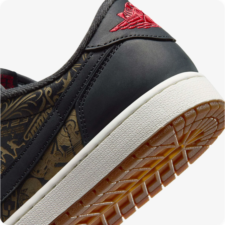 Air Jordan 1 Low OG x Travis Scott – Olive / Black / University Red / Gum