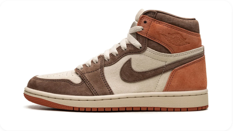 Air Jordan 1 Retro High OG Dusted Clay - Side View 1