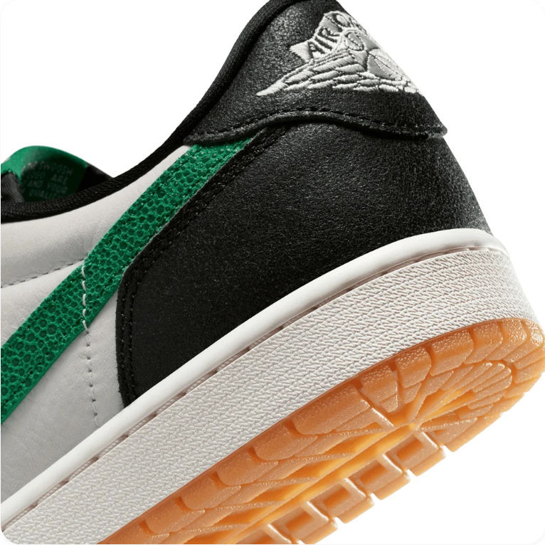Air Jordan 1 Low x Nike SB – Black / Malachite / Sail / Gum