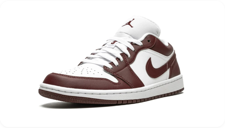 Air Jordan 1 Low – Dark Chocolate (White / Dark Chocolate)