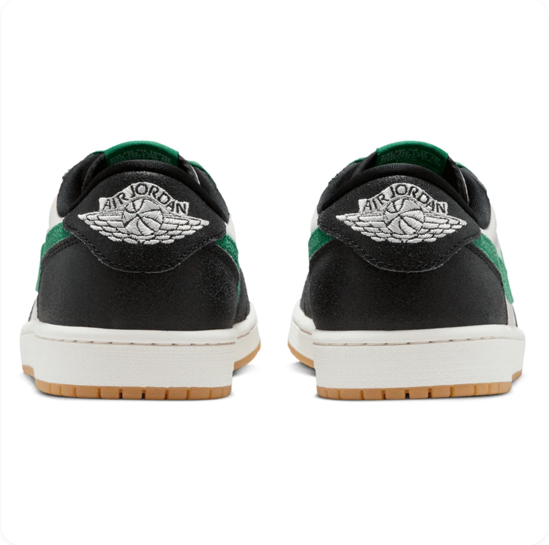 Air Jordan 1 Low x Nike SB – Black / Malachite / Sail / Gum