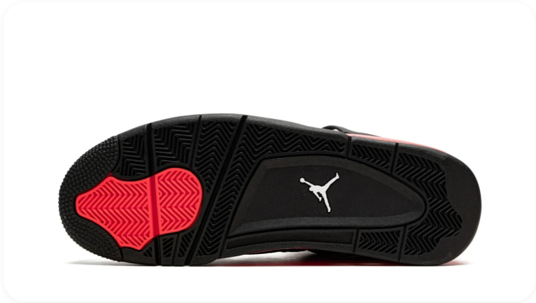 Air Jordan 4 Retro – Red Thunder (Black / Infrared / Black)