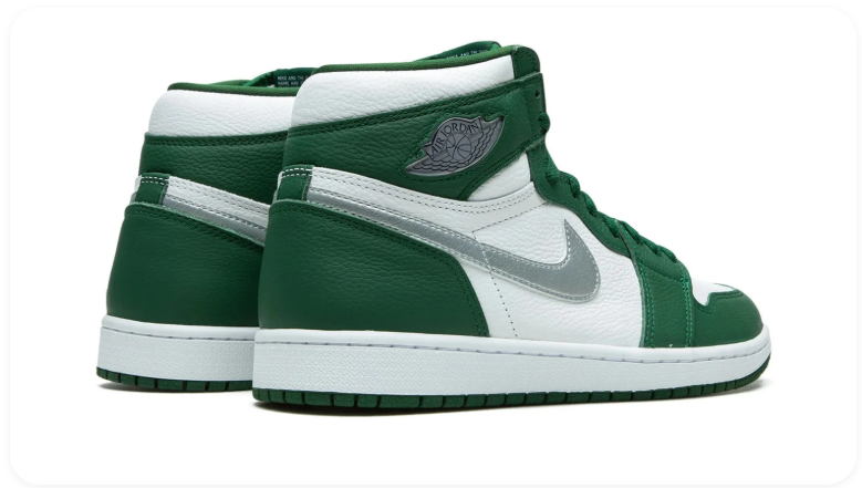 Air Jordan 1 Retro High OG – Gorge Green / Metallic Silver