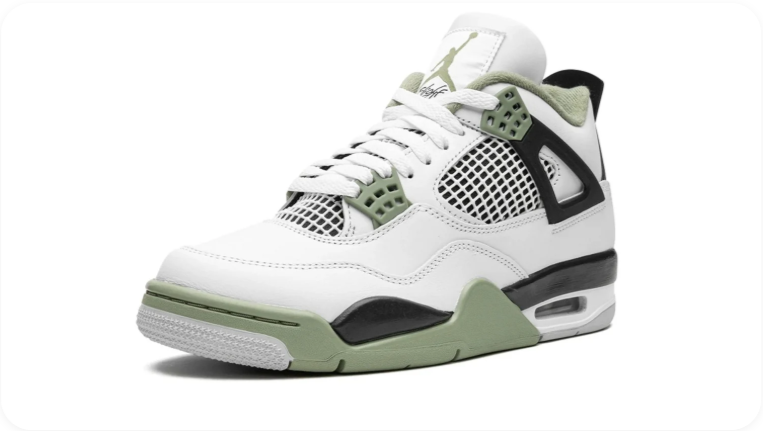 Air Jordan 4 Retro (W) – Seafoam (White / Seafoam / Black)