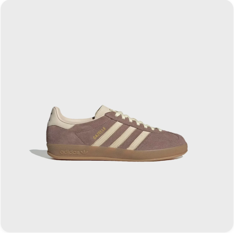 Adidas Gazelle Indoor Mauve Cream - Side View