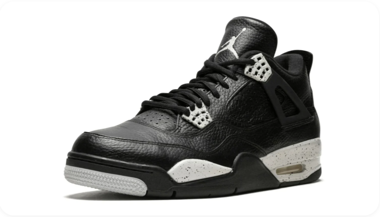 Air Jordan 4 Retro – Oreo (Black / Tech Grey / White)