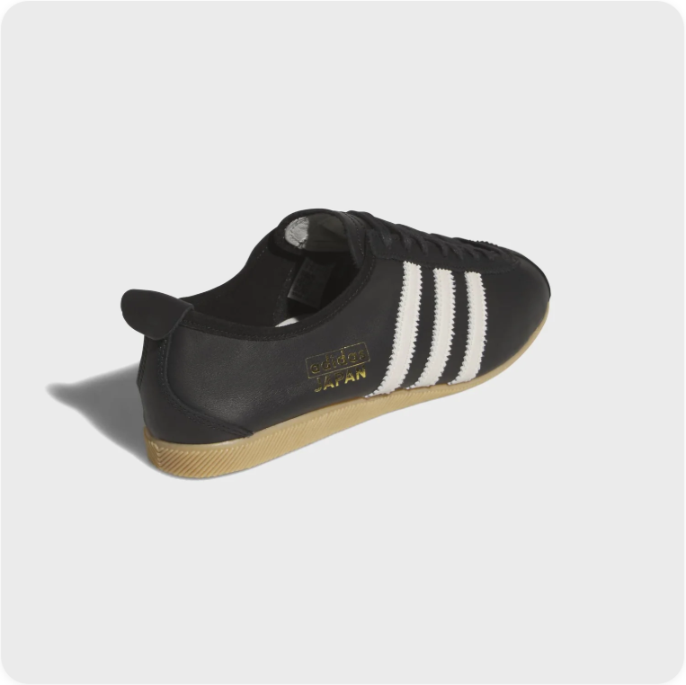 Adidas Japan – Core Black / Cloud White / Gold / Gum