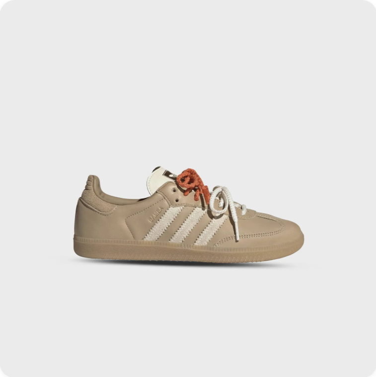 Adidas Samba OG x Clarks Originals Sand - Side View