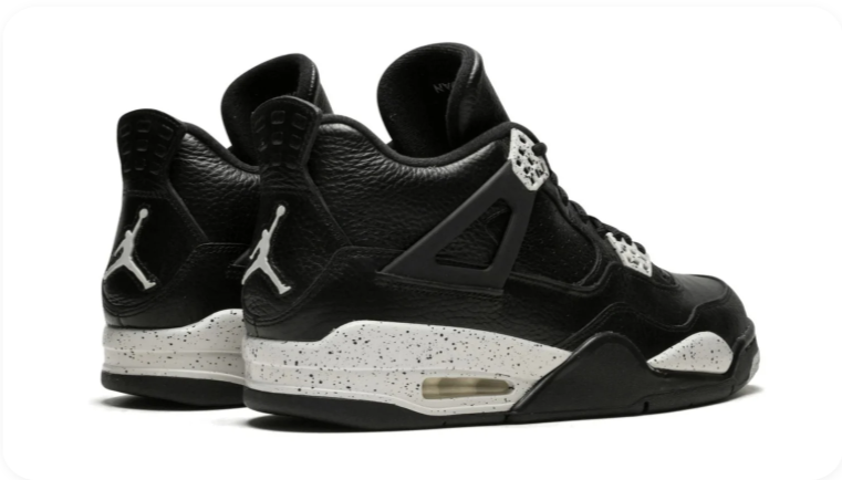 Air Jordan 4 Retro – Oreo (Black / Tech Grey / White)