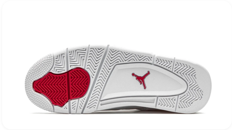 Air Jordan 4 Retro – Metallic Red (White / Metallic Red / White)