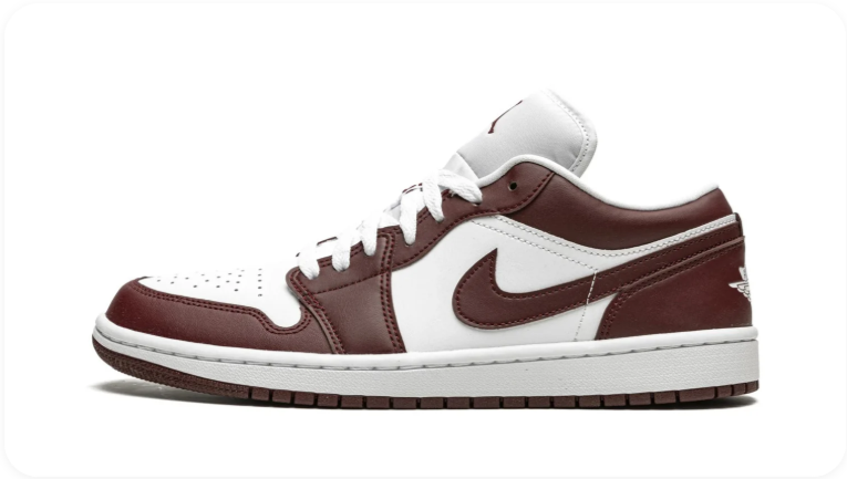 Air Jordan 1 Low – Dark Chocolate (White / Dark Chocolate)