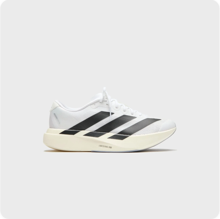 Adidas Adizero Takumi Sen 10 – Cloud White / Core Black / Cream