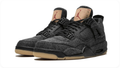 Air Jordan 4 Retro x Levi's – Black Denim (Black / Gum)