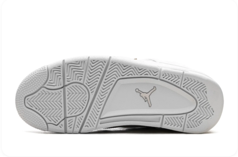 Air Jordan 4 Retro – Pure Money (White / Metallic Gold)
