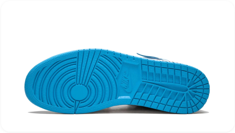 Air Jordan 1 Retro High x Off-White – UNC (Powder Blue / White)