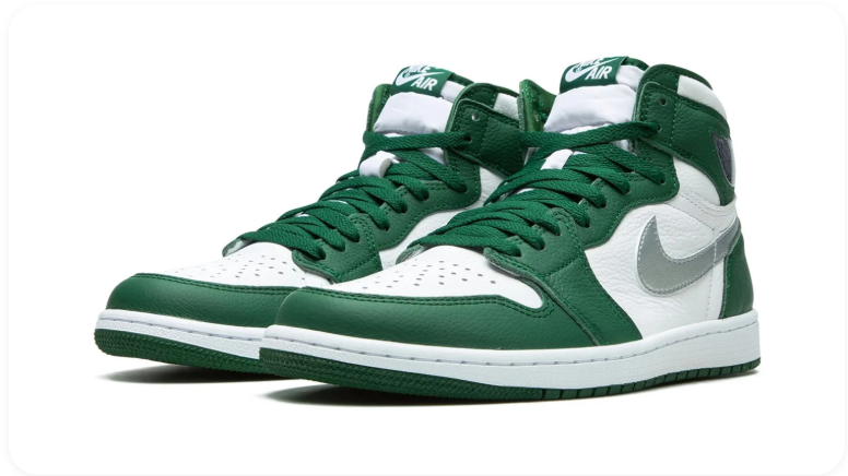 Air Jordan 1 Retro High OG Gorge Green - Pair View