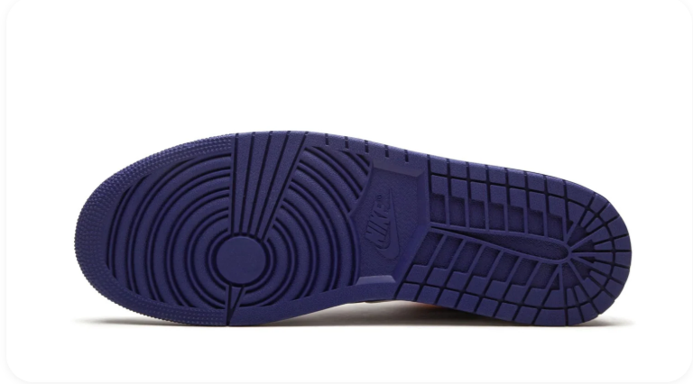 Air Jordan 1 Mid – Royal Blue / Laser Orange / White