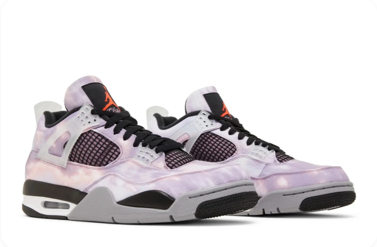 Air Jordan 4 Retro (W) – Zen Master (Violet Ore / Black / Grey)